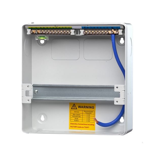 10 Way IP40 Metal Enclosure – For MCBs & RCBOs (WME10)