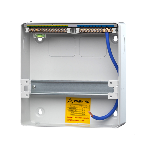 10 Way IP40 Metal Enclosure – For MCBs & RCBOs (WME10)