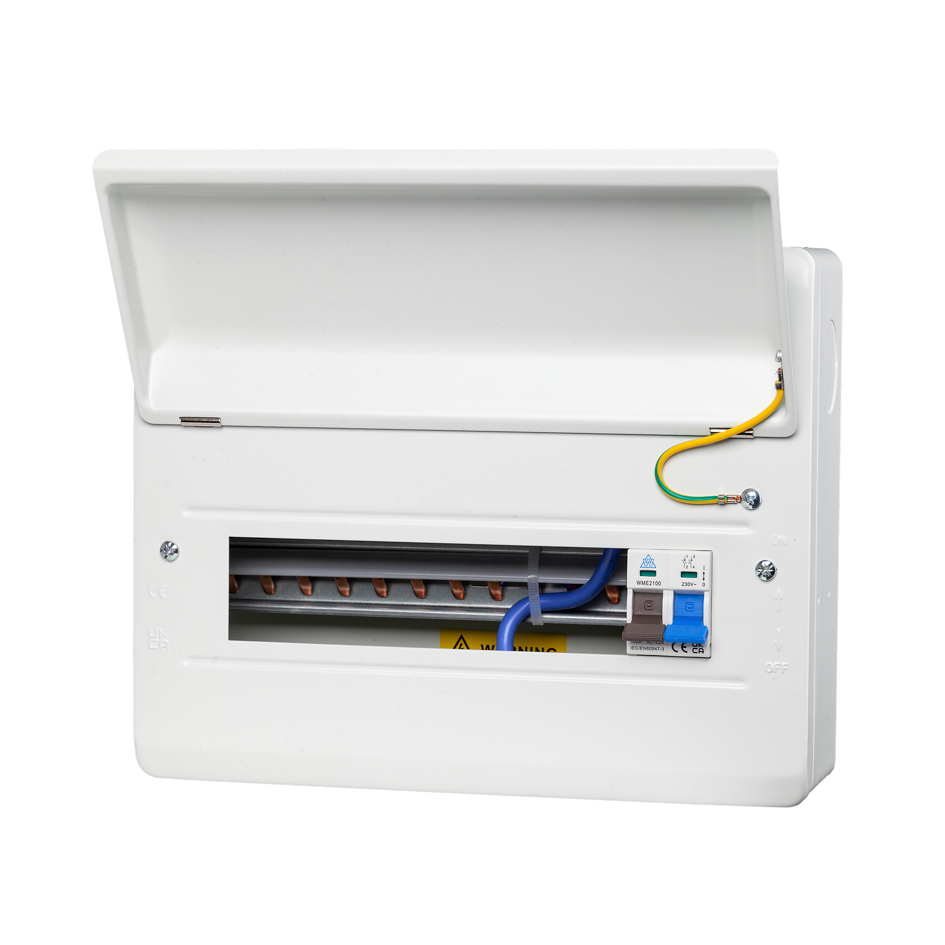 Main Switch Consumer Unit – WME12/MS100 (12 Module, 100A)