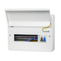 WME 12 Module Surge Protected Metal Enclosure – 100A Main Switch + SPD (WME12/SP)