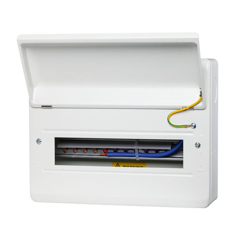 12 Way IP40 Metal Enclosure – For MCBs & RCBOs (WME12)