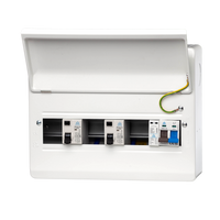 Twin RCD Metal Consumer Unit – WME22100TR (22 Module, 100A)