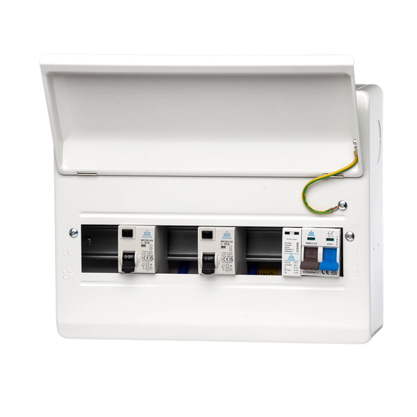Twin RCD Metal Consumer Units