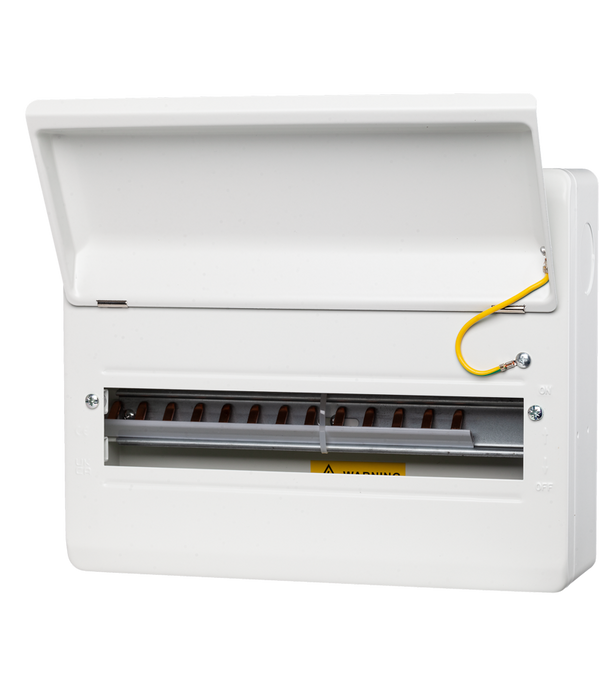 14 Way IP40 Metal Enclosure – For MCBs & RCBOs (WME14)