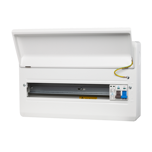 WME 18 Module Surge Protected Metal Enclosure – 100A Main Switch + SPD (WME18/SP)