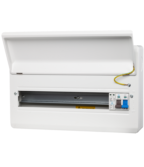 WME 18 Module Surge Protected Metal Enclosure – 100A Main Switch + SPD (WME18/SP)
