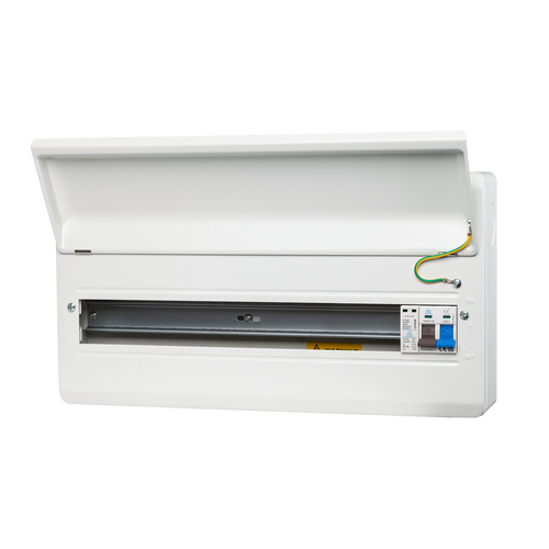 WME 36 Module Surge Protected Metal Enclosure – 100A Main Switch + SPD (WME36/SP)
