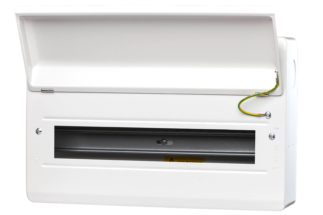 10 Way IP40 Metal Enclosure – For MCBs & RCBOs (WME10)
