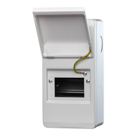 4 Way IP40 Metal Enclosure – For MCBs & RCBOs (WME04)