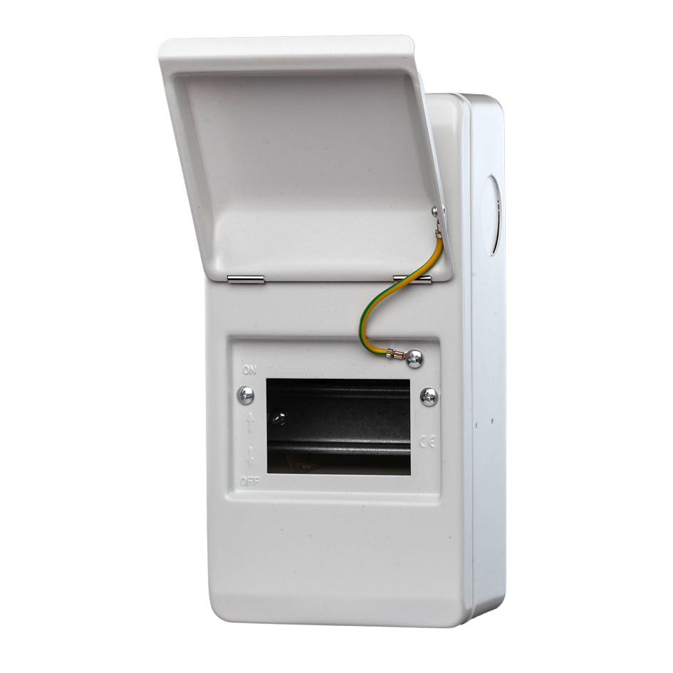 4 Way IP40 Metal Enclosure – For MCBs & RCBOs (WME04)