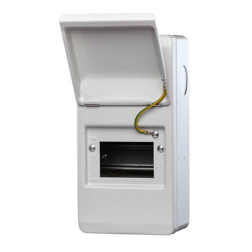 4 Way IP40 Metal Enclosure – For MCBs & RCBOs (WME04)