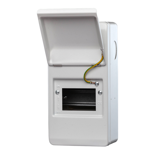 4 Way IP40 Metal Enclosure – For MCBs & RCBOs (WME04)