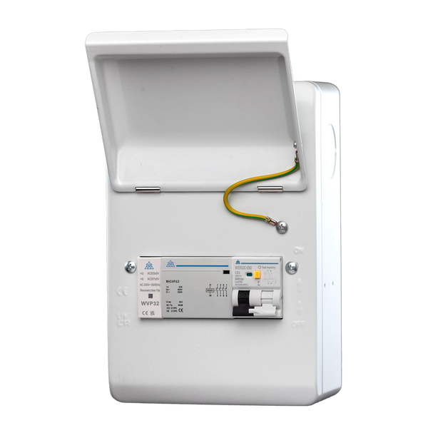 PME Fault Detection Metal Consumer Unit with variants of RCBO/SPD/MCB