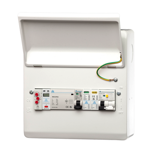 PME Loss 10 Way Metal Consumer Unit with Load Balancing