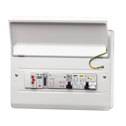 PME Consumer Unit with Load Balancing & kWh Meter (WMEPME12/LB)