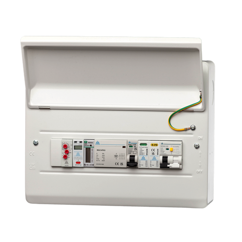 PME Load Balancing Consumer Unit with kWh Meter