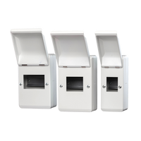 4 Way IP40 Metal Enclosure – For MCBs & RCBOs (WME04)