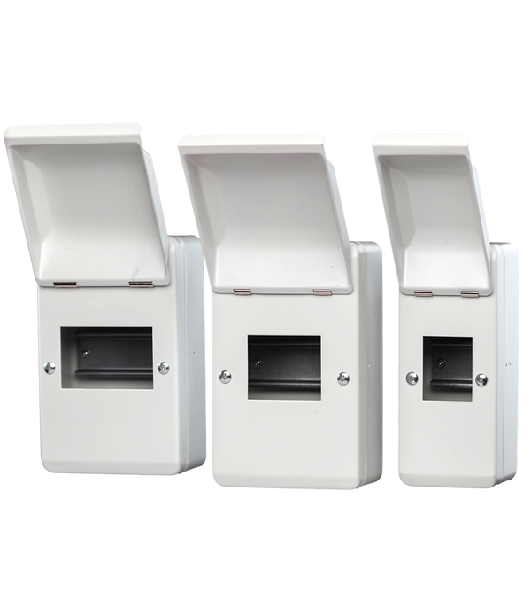 Mini Metal Enclosure with Lid 5 Way WME5L/32