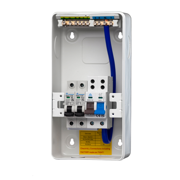 IP40 Metal Garage Units (Main Switch Incomer)