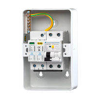 4 Way Metal EV Protection Unit – 32A B Curve A-Type RCBO + SPD (WMRC32BSP)