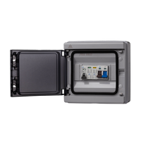 8 Way IP65 EV Connection Unit with Surge Protection – 40A MCB (WPEVCU40BSP/8)