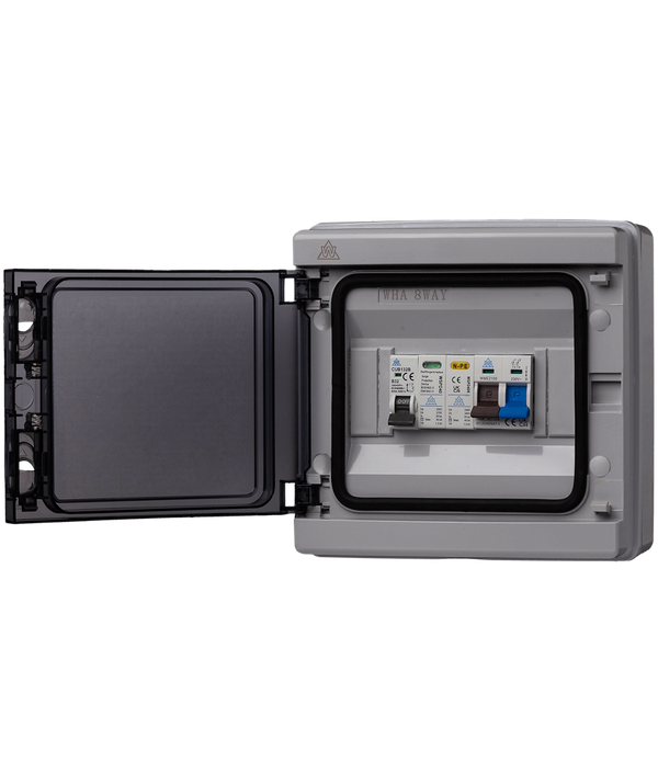 8 Way IP65 EV Connection Unit & Surge Protection WPEVCU40BSP/8