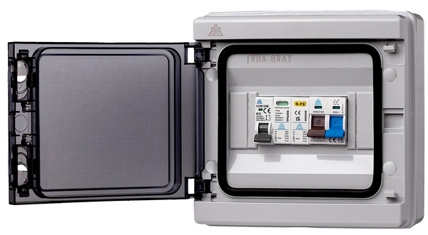 IP65 EV Connection Unit & Surge Protection 32A/40A/63A MCB Available