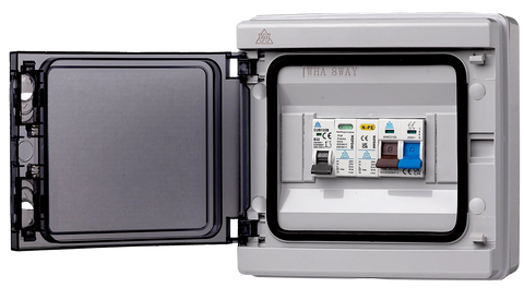 IP65 EV Connection Unit with SPD – 63A C Curve