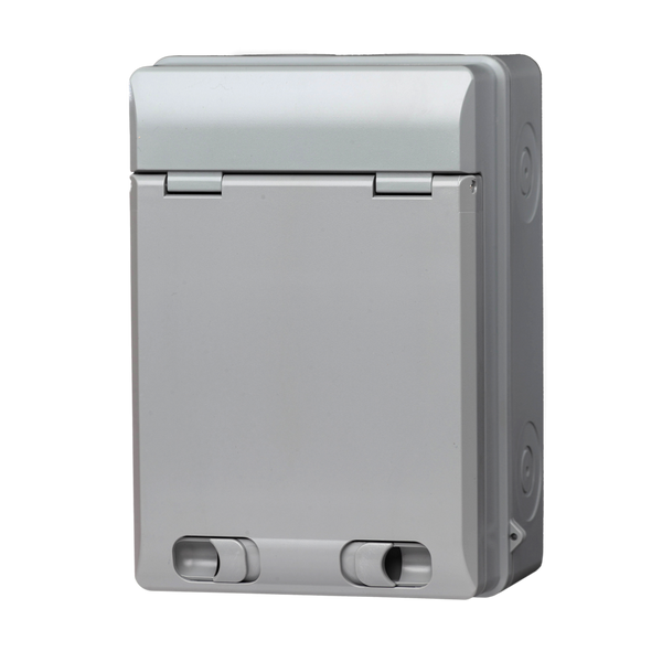 IP65 Plastic Garage Enclosures (RCD Incomer) - WPGU04/620