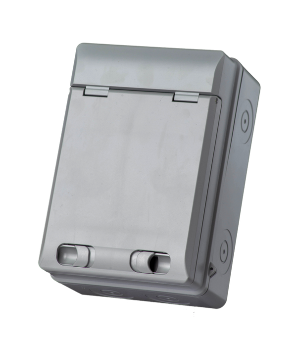 IP65 Plastic Garage Enclosures (RCD Incomer) - WPGU04/620