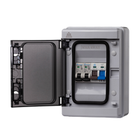IP65 Plastic Garage Enclosure – 100A Main Switch + 6A / 16A MCBs (WPMS04/616)