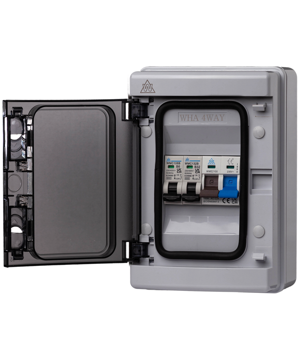 IP65 Plastic Garage Enclosure (Main Switch Incomer) WPMS04/620