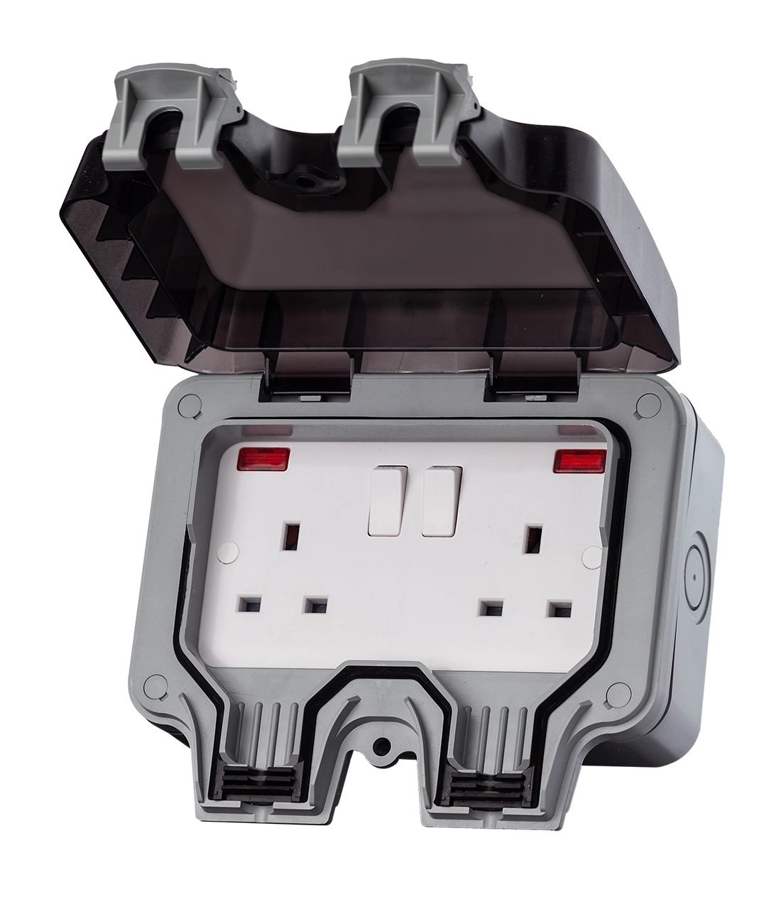 IP66 2 Gang 13A Weatherproof Sockets - WPS213