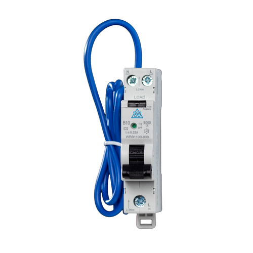 A Type Mini RCBO & Single Module 6A-40A B Curve 30mA High Immunity