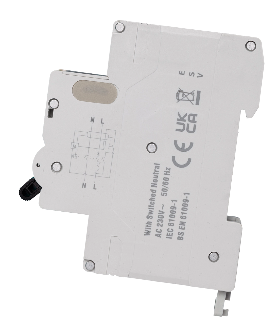 Single Module 2 Pole RCBO 16A B Curve WRN16B-030