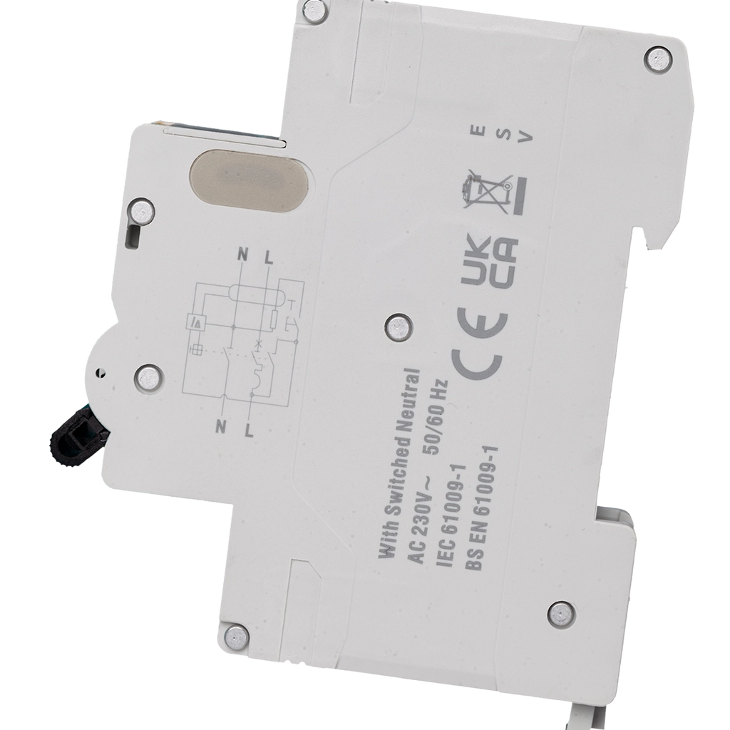 Single Module 2 Pole RCBO 16A B Curve WRN16B-030