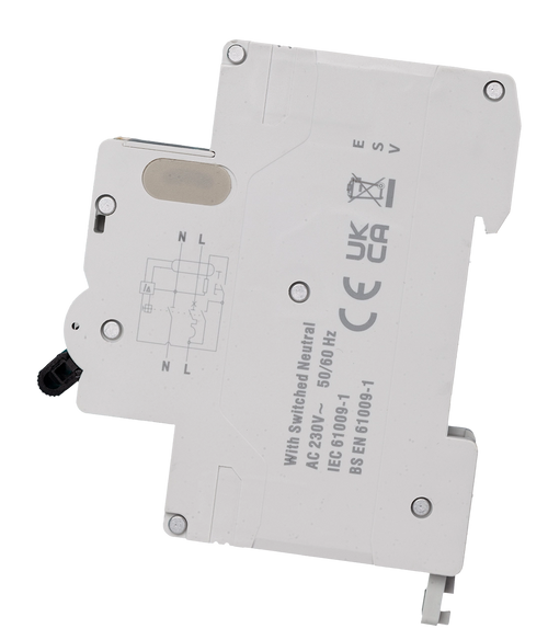 Single Module 2 Pole RCBO 16A B Curve WRN16B-030