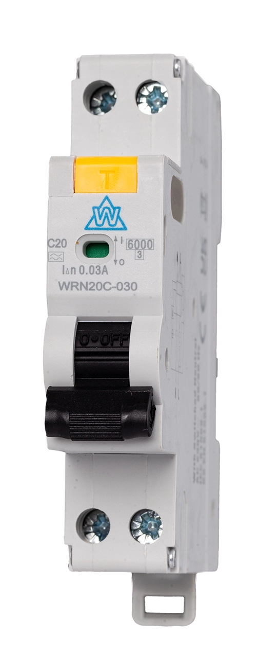 Single Module 2 Pole RCBO 32A B Curve WRN32B-030