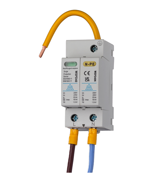 Surge protection unit with Forked Wire Kit WSPD240Kit1