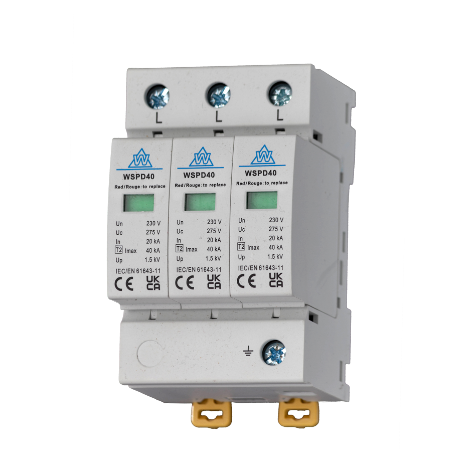 3 Pole Type 2 Surge Protection Device (WSPD340)