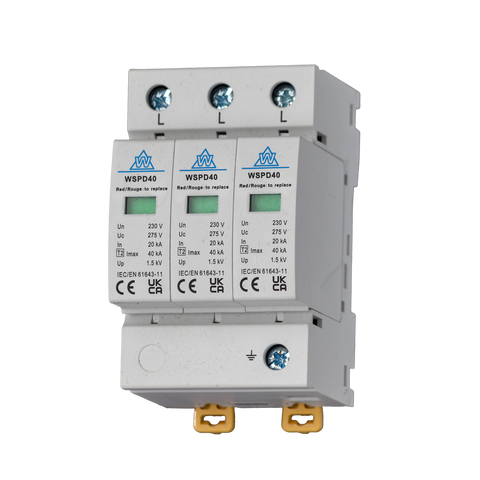 3 Pole Type 2 Surge Protection Device (WSPD340)