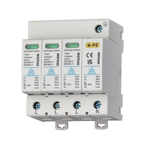4 Pole Type 2 Surge Protection Device (WSPD440)