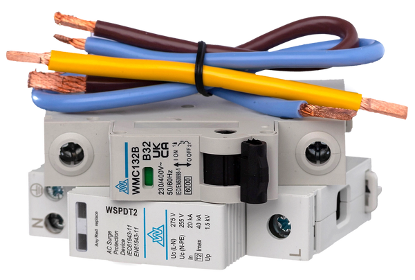 Surge Protection Device Kit WSPDT2-CB