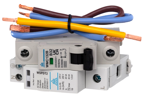 Surge Protection Device Kit WSPDT2-CB