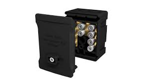 5 Way 100A Terminal Block – Black