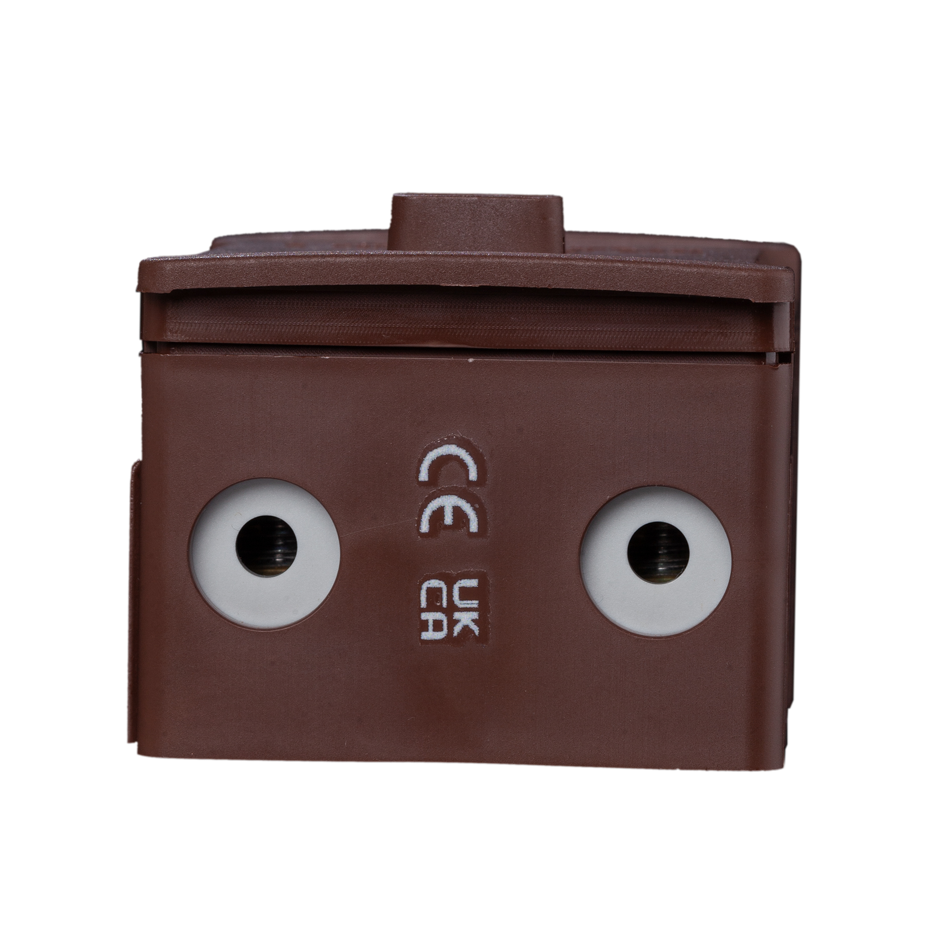 5 Way 100A Terminal Block – Brown