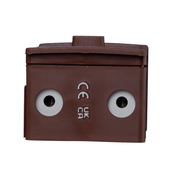5 Way 100A Terminal Block – Brown