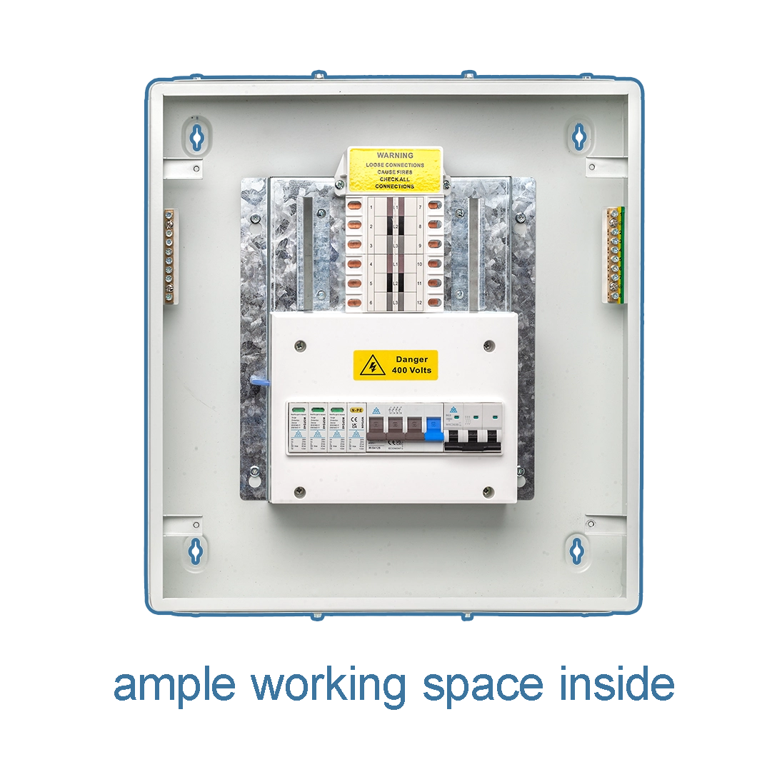 125A 3 Phase Distribution Board – 8 Way (WTPN08-125SP)
