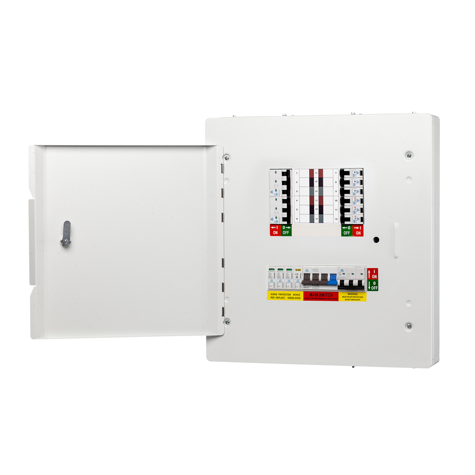 125A 3 Phase Distribution Board – 8 Way (WTPN08-125SP)