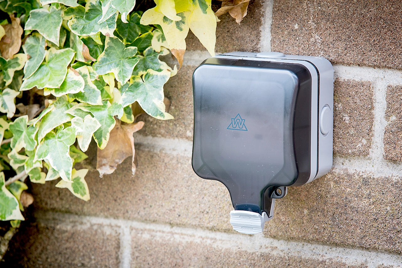 IP66 2 Gang 13A Weatherproof Sockets - WPS213